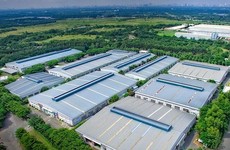 Dự án Nhà máy sản xuất trang phục lót và hàng thể thao tại Khu công nghiệp Tây Bắc Hồ Xá có tổng mức đầu tư 575 tỷ đồng. Ảnh: Internet.