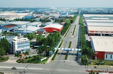Mạng lưới khu công nghiệp, khu chế xuất đã và đang phát huy vai trò quan trọng trong việc thu hút đầu tư, thúc đẩy tăng trưởng kinh tế, giải quyết việc làm cho người lao động ở nước ta. Ảnh: Lê Tiên