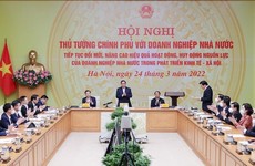 Thủ tướng Chính phủ Phạm Minh Chính chủ trì Hội nghị. Ảnh: VGP