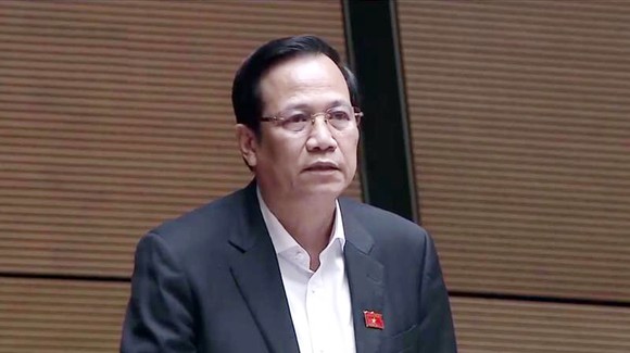 Ông Đào Ngọc Dung, Bộ trưởng Bộ Lao động - Thương binh và Xã hội