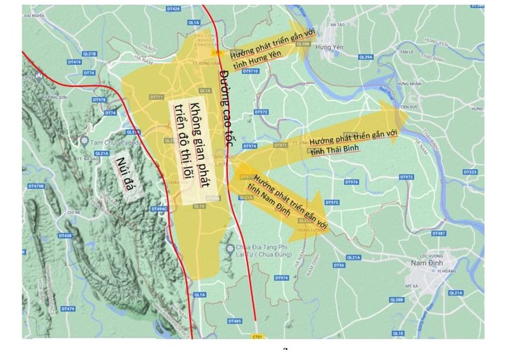 Quy hoạch tỉnh Hà Nam: Phấn đấu trở thành thành phố trực thuộc Trung ương vào năm 2035 ảnh 2