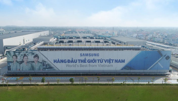 Nhà máy của Samsung ở Thái Nguyên được đánh giá là bộ não của Samsung trên toàn cầu