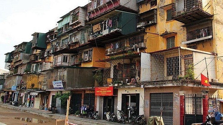 Xây dựng khung cơ chế chính sách cải tạo, xây dựng lại chung cư cũ trên địa bàn thành phố Hà Nội. Ảnh minh họa: Internet