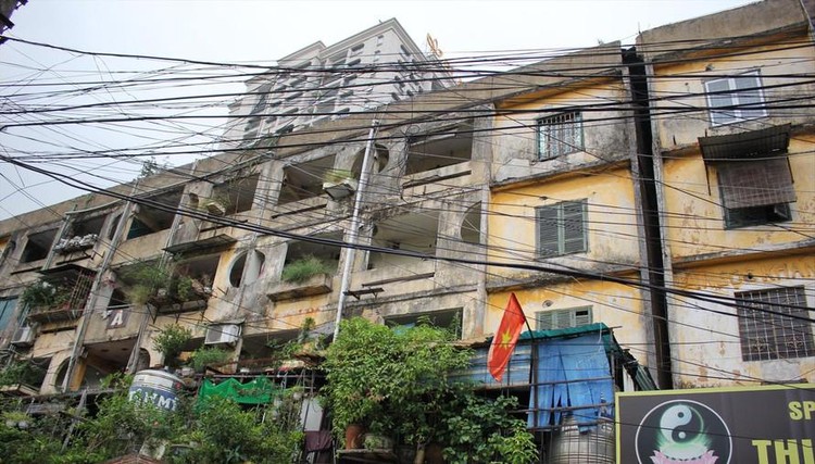 Chung cư cũ ở phường Ngọc Khánh, quận Ba Đình, Hà Nội