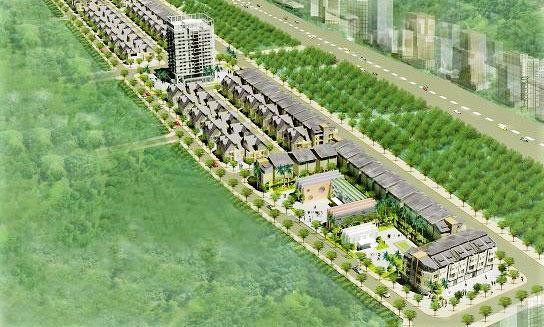 Dự án Khu đô thị Bắc Nghi Kim và khu nhà ở trung tâm Nghi Kim được đầu tư tại 2 xã Nghi Kim, Nghi Liên, TP. Vinh, tỉnh Nghệ An. Ảnh: Phú An