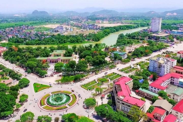 Dự án Khu đô thị số 1, đường Lê Hồng Phong, TP. Sông Công có diện tích sử dụng đất hơn 122,6 nghìn m2