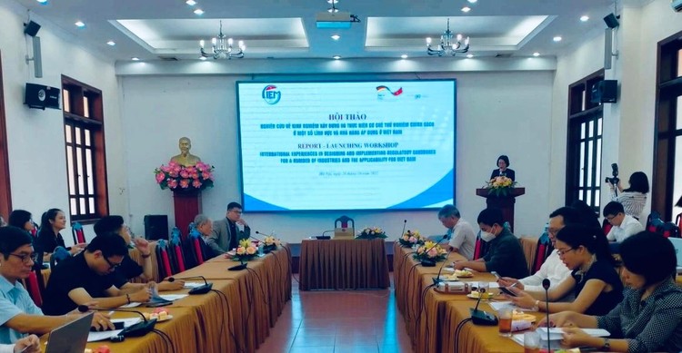 Hội thảo Nghiên cứu về kinh nghiệm xây dựng và thực hiện cơ chế thử nghiệm chính sách ở một số lĩnh vực và khả năng áp dụng ở Việt Nam 