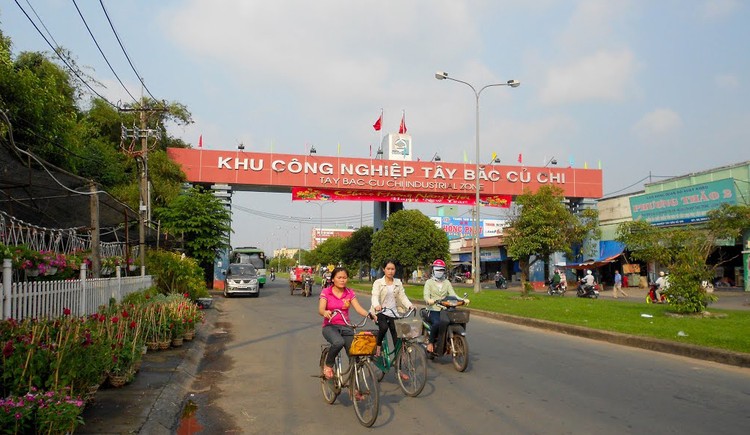 Dự án Thành phố mới New City có diện tích khoảng 15.000 ha thuộc các xã phía đông bắc huyện Củ Chi. Ảnh: Nguyễn Văn Thuận