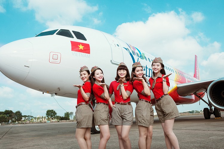 Thỏa ước mơ trở thành tiếp viên hàng không Vietjet