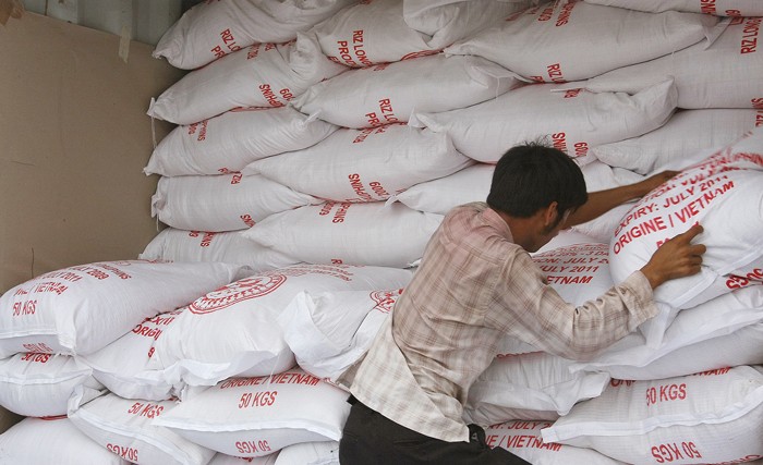 Gạo Việt Nam xuất khẩu có chất lượng cao chiếm tỷ trọng thấp. Ảnh: Huyền Trang