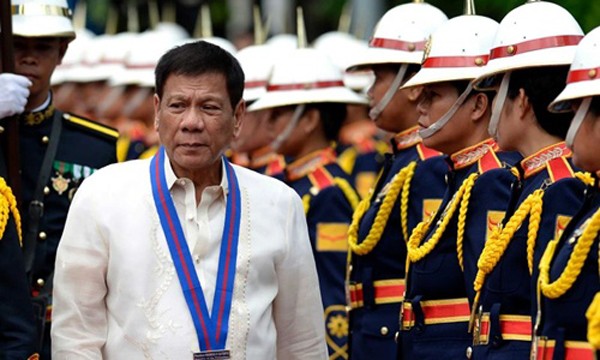 Tổng thống Philippines Rodrigo Duterte. Ảnh: AFP