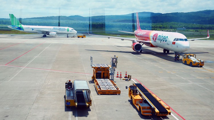 Ngành hàng không Việt Nam ngày càng khởi sắc với việc ra đời các hãng hàng không mới. Ảnh: Lê Tiên
