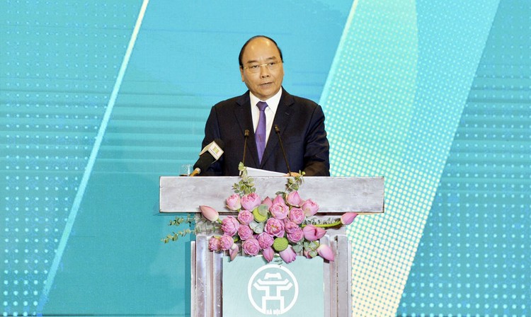 Thủ tướng Nguyễn Xuân Phúc phát biểu tại Hội nghị Hà Nội 2020 - Hợp tác đầu tư và phát triển