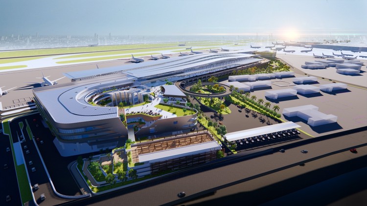 Dự án Xây dựng nhà ga hành khách T3 - Cảng HKQT Tân Sơn Nhất có kế hoạch hoàn thành trong năm 2024 - ảnh internet
