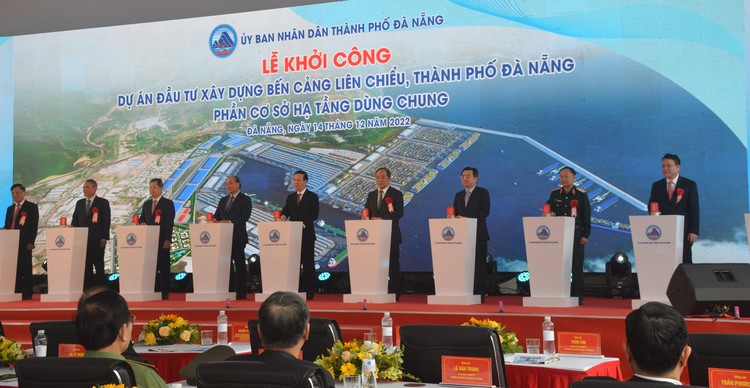 Lễ khởi công bến cảng Liên Chiểu, phần cơ sở hạ tầng dùng chung