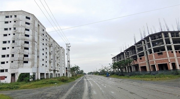 Dự án Khu nhà ở cho người có thu nhập thấp tại Khu đô thị mới Điện Nam - Điện Ngọc (tỉnh Quảng Nam) được triển khai từ hơn 13 năm trước