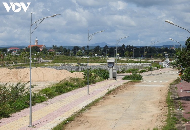 Một góc Dự án khu đô thị phía Nam cầu Đăk Bla, thành phố Kon Tum