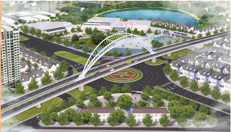 Quy hoạch Dự án xây dựng trục đường Hồ Sen - Cầu Rào 2