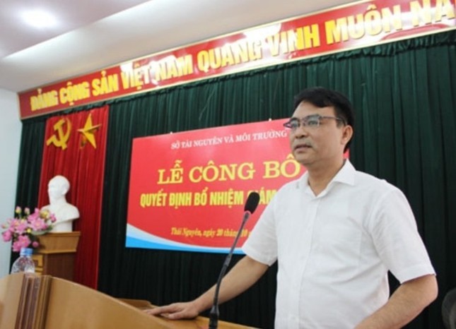 Ông Nguyễn Thanh Tuấn, Giám đốc Sở Tài nguyên và Môi trường tỉnh Thái Nguyên