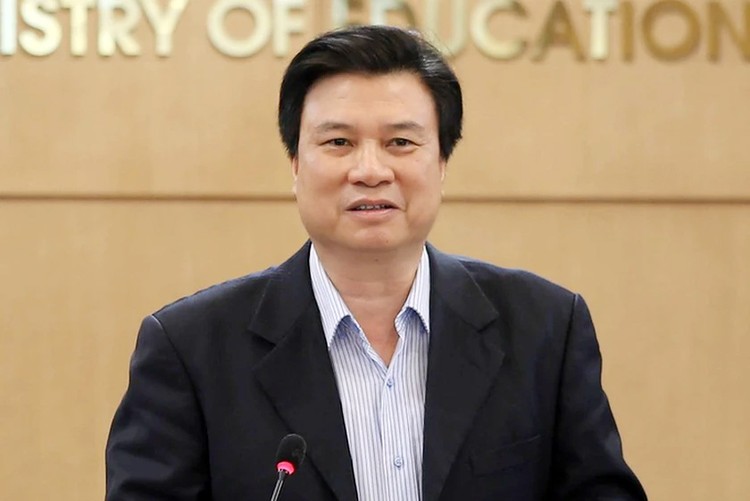 Thứ trưởng Bộ Giáo dục và Đào tạo Nguyễn Hữu Độ. Ảnh: Bộ Giáo dục và Đào tạo