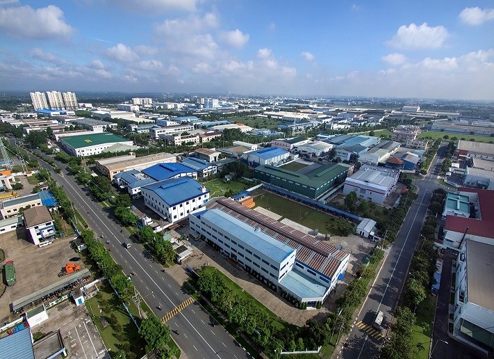 Thành phố Tân Uyên được lập trên cơ sở thị xã Tân Uyên. Ảnh Internet