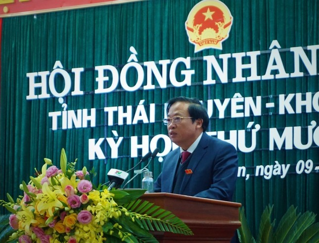 Nguyên Phó Chủ tịch thường trực HĐND tỉnh Thái Nguyên Nguyễn Khắc Lâm. Ảnh: Truyền hình Thái Nguyên