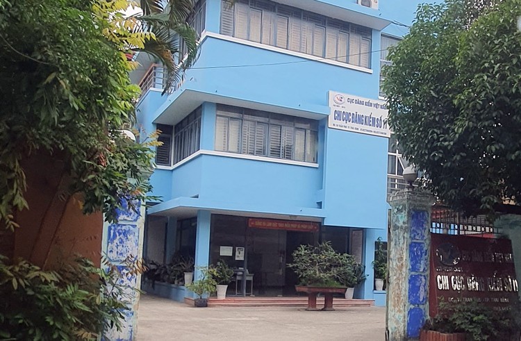 Trụ sở Chi cục Đăng kiểm số 11 - Cục Đăng kiểm Việt Nam ở số 16 Trần Phú (phường Trần Hưng Đạo, TP. Thái Bình).