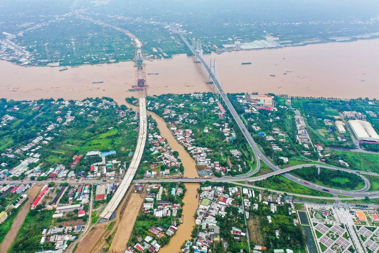 Theo kế hoạch, Dự án đường cao tốc Mỹ Thuận - Cần Thơ giai đoạn 1 sẽ hoàn thành vào ngày 31/12/2023. Ảnh chỉ mang tính minh họa. Nguồn Internet