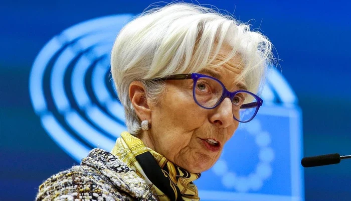 Bà Christine Lagarde, chủ tịch ECB - Ảnh: AP