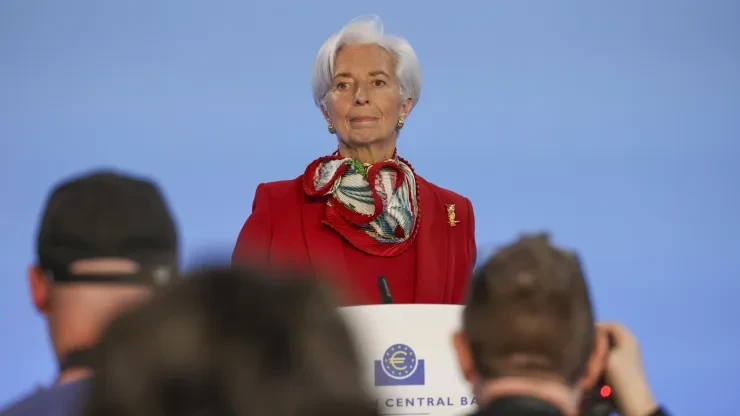 Chủ tịch ECB Christine Lagarde. Ảnh: Internet