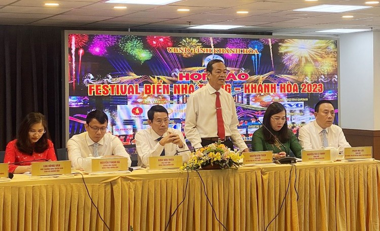 Lãnh đạo tỉnh Khánh Hòa cho biết, thông qua Festival biển 2023, Tỉnh muốn giới thiệu với nhân dân và du khách hình ảnh về một điểm đến an toàn, một vùng đất đầy năng động, mến khách
