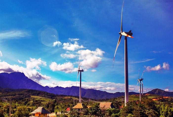 Theo đánh giá, ở vùng miền núi phía Tây của tỉnh Quảng Trị, nhất là các xã vùng biên giới thuộc huyện Hướng Hoá có tiềm năng rất lớn về điện gió. (Ảnh: Internet)