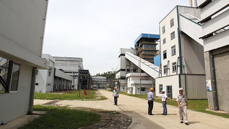 Nhà máy sản xuất nhiên liệu sinh học Bio-Ethanol Dung Quất là một trong các dự án hiện không còn vốn lưu động để hoạt động Ảnh: Tường Lâm