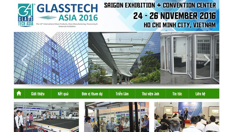 Sắp khai mạc Triển lãm Glasstech ASIA 2016