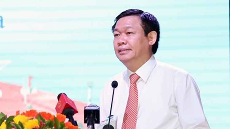 Phó Thủ tướng Vương Đình Huệ, Trưởng Ban chỉ đạo Tây Nam Bộ chủ trì hội nghị.