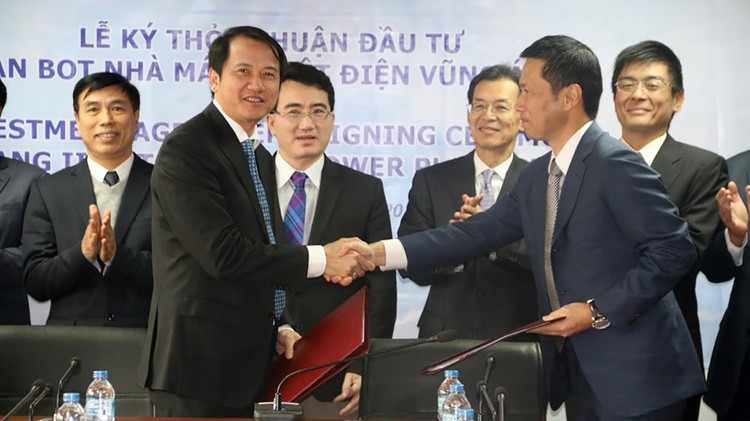 Lễ ký Thỏa thuận đầu tư Dự án BOT Nhà máy nhiệt điện (NMNĐ) Vũng Áng 2.