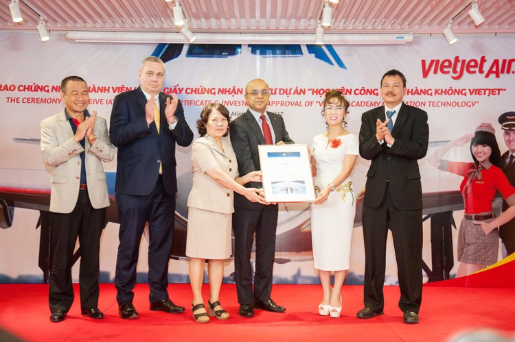 Vietjet chính thức là thành viên Hiệp hội Vận tải Hàng không Quốc tế
