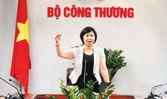 Thứ trưởng Bộ Công Thương Hồ Thị Kim Thoa
