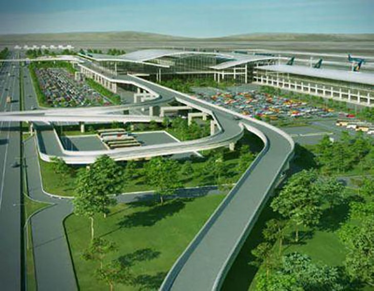 Dự án Cảng Hàng không Quảng Ninh là một trong số dự án hạ tầng hàng không hiếm hoi đang được triển khai đúng tiến độ và sớm được đưa vào khai thác. Ảnh minh họa