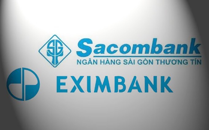 Hiện Eximbank đang nắm 8,76% cổ phần Sacombank.