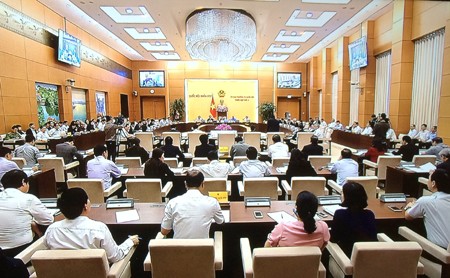Bộ trưởng Bộ LĐTBXH Đào Ngọc Dung trả lời chất vấn
