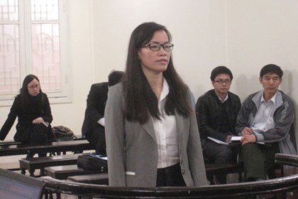  Bị cáo Nguyễn Hồng Anh tại tòa.
