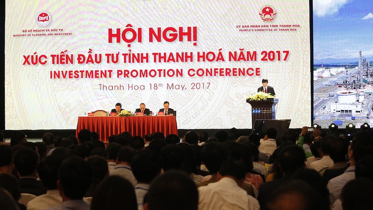 Hội nghị Xúc tiến Đầu tư tỉnh Thanh Hóa năm 2017 diễn ra tại quần thể nghỉ dưỡng sinh thái FLC Sầm Sơn