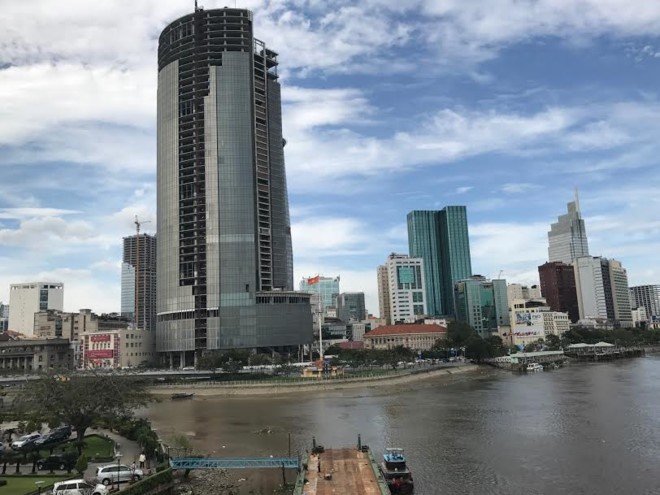 Dự án Saigon One Tower như vết sẹo làm xấu bộ mặt khu trung tâm TP.HCM nhiều năm.
