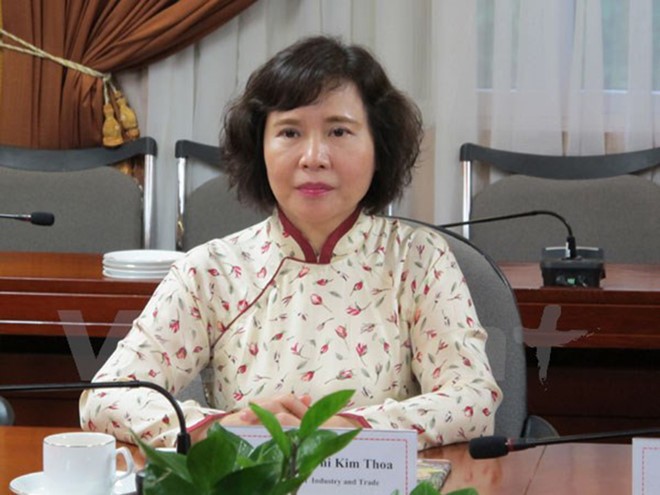  Thứ trưởng Bộ Công Thương Hồ Thị Kim Thoa (Nguồn: Internet)