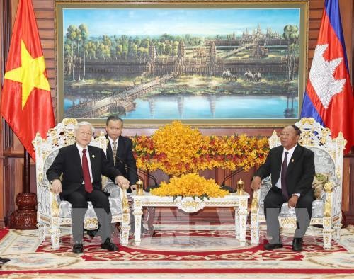 Việt Nam luôn coi trọng phát triển quan hệ đoàn kết, hợp tác với Campuchia