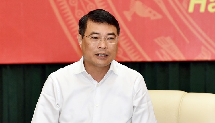 Thống đốc NHNN Lê Minh Hưng. - Ảnh: VGP