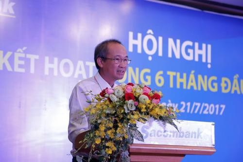 Ông Dương Công Minh, Chủ tịch Hội đồng quản trị Ngân hàng TMCP Sài Gòn Thương Tín (Sacombank. Ảnh: BNEWS