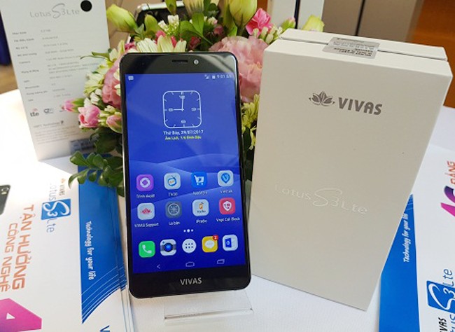 VNPT Technology ra mắt điện thoại “Made in Vietnam” Vivas Lotus S3 LTE và SmartBox PC