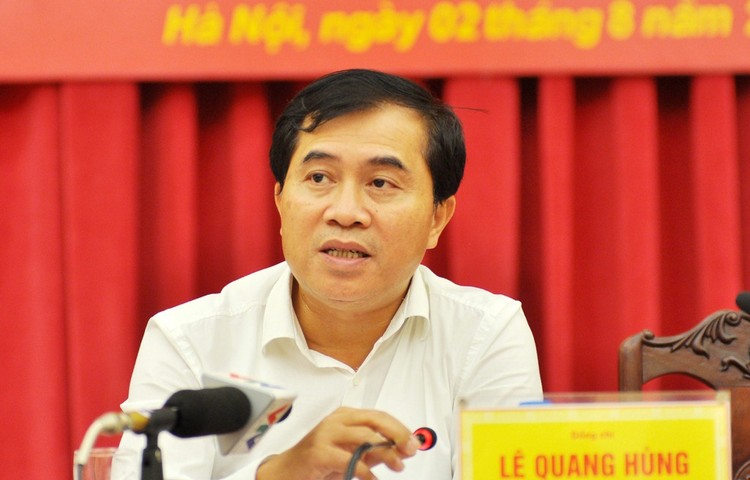 Thứ trưởng Bộ Xây dựng Lê Quang Hùng.